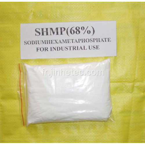Hexamétaphosphate de sodium (SHMP) de qualité alimentaire